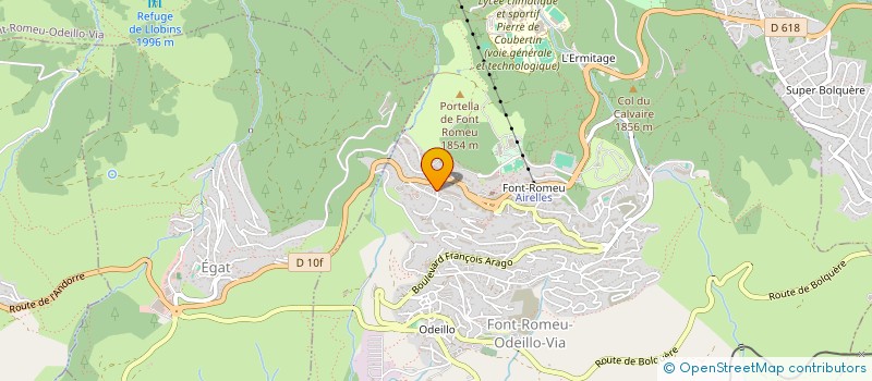 localisation de l'entreprise NET'EXCELLENCE  FONT-ROMEU-ODEILLO-VIA