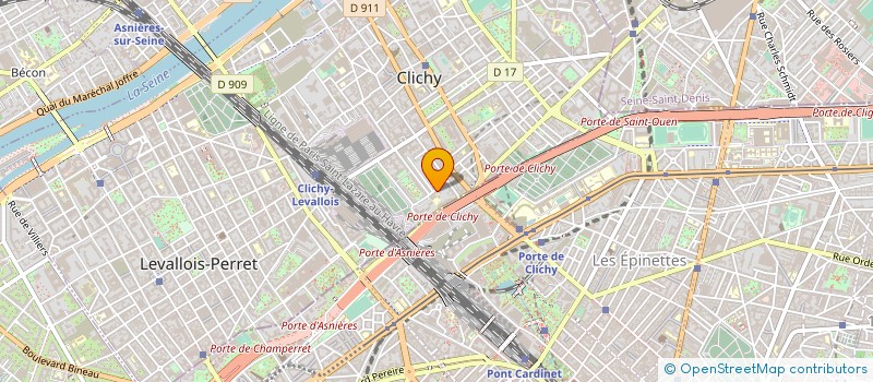 localisation de l'entreprise NET EXPERTS SERVICE à CLICHY