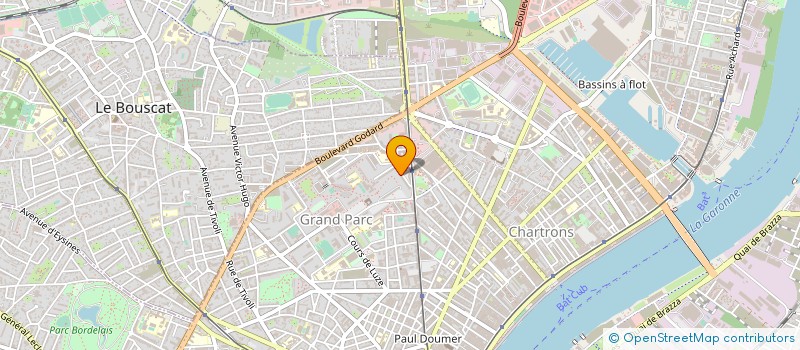 localisation de l'entreprise NET EXPRESS GIRONDE à BORDEAUX