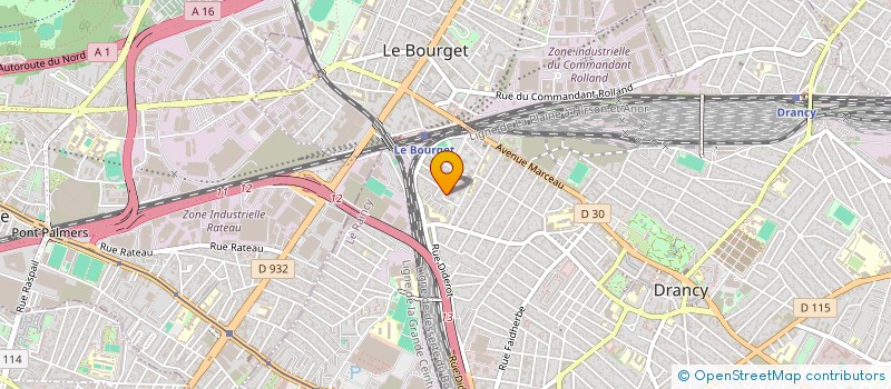 localisation de l'entreprise NET EXPRESS IDF à DRANCY