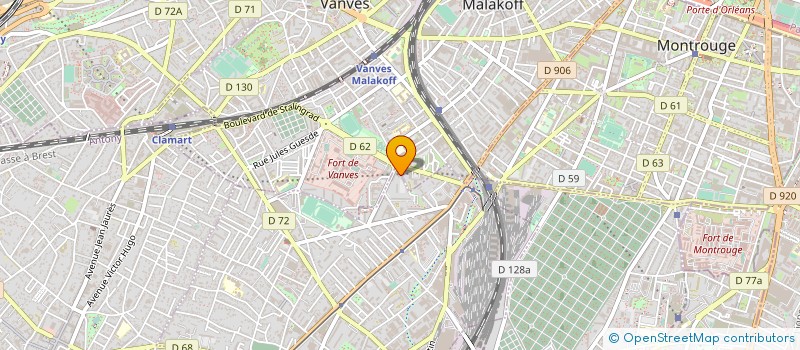 localisation de l'entreprise NET@GENTS  CHATILLON