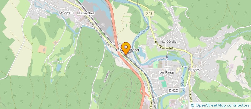 localisation de l'entreprise NET HABITAT RENOVATION ET ENTRETIEN à SAINT-NABORD