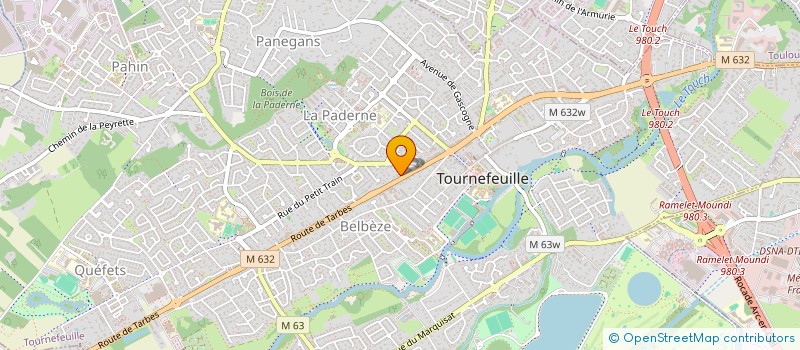 localisation de l'entreprise NET'HOME à TOURNEFEUILLE