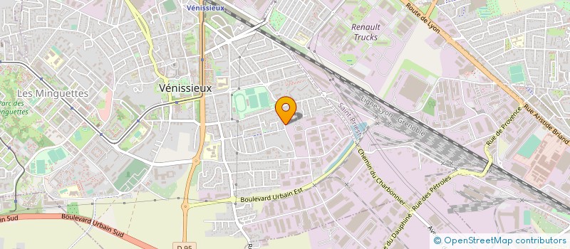 localisation de l'entreprise NET HYGIENE  VENISSIEUX