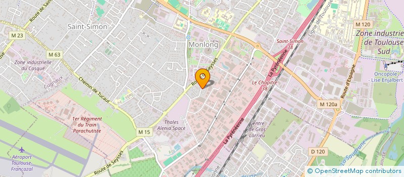 localisation de l'entreprise NET-IMMO à TOULOUSE