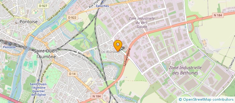 localisation de l'entreprise NET IMMO  SAINT-OUEN-L'AUMONE