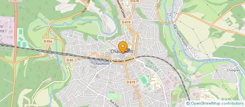 localisation de l'entreprise NET'IMPEC CHAUMONT à CHAUMONT