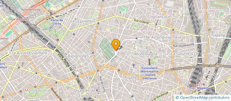 localisation de l'entreprise NET'INFO à PARIS
