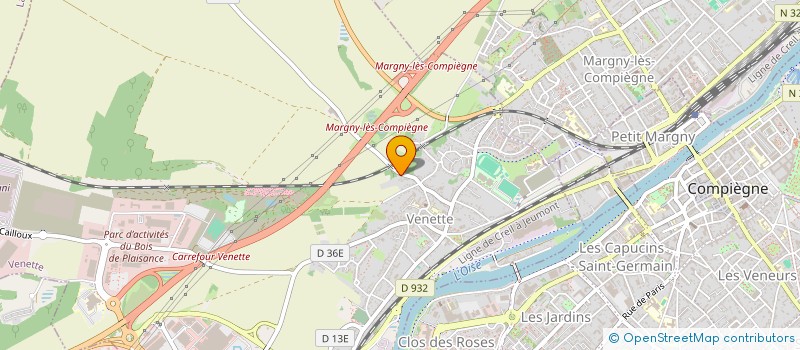 localisation de l'entreprise NET INTERACTIVE  VENETTE