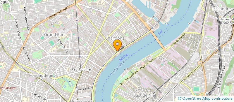 localisation de l'entreprise NET INTERM DIAIRE à BORDEAUX