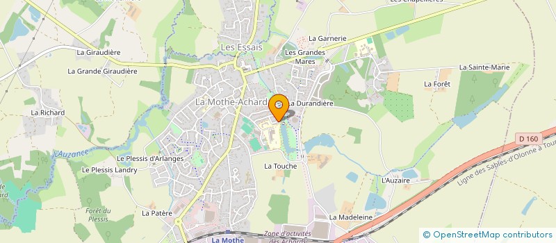 localisation de l'entreprise NET' MOBILE HOME à SAINTE-FLAIVE-DES-LOUPS