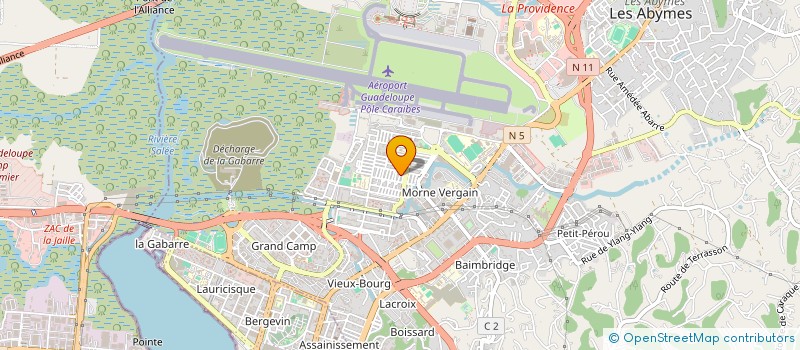 localisation de l'entreprise NET MULTI SERVICES à LES ABYMES