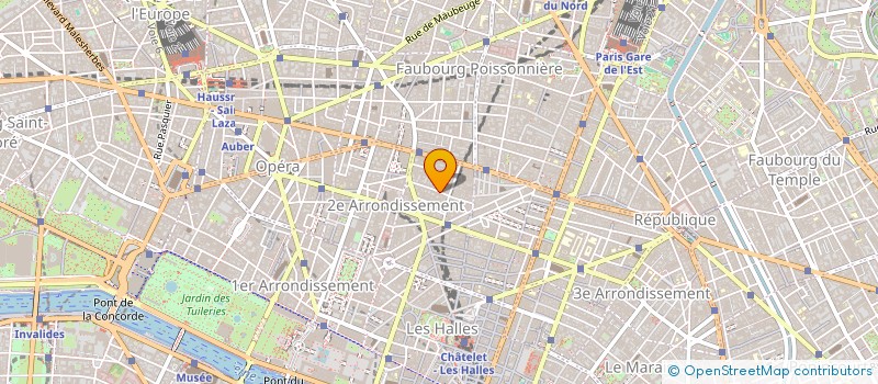 localisation de l'entreprise NET MUSICAL à PARIS