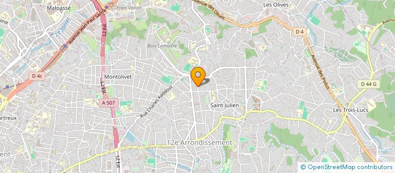 localisation de l'entreprise NET NATURA à MARSEILLE