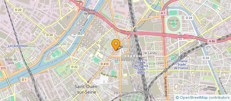 localisation de l'entreprise NET NET NETTOYAGE à SAINT-DENIS