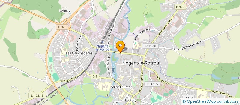 localisation de l'entreprise NET NETTOYAGE à NOGENT-LE-ROTROU