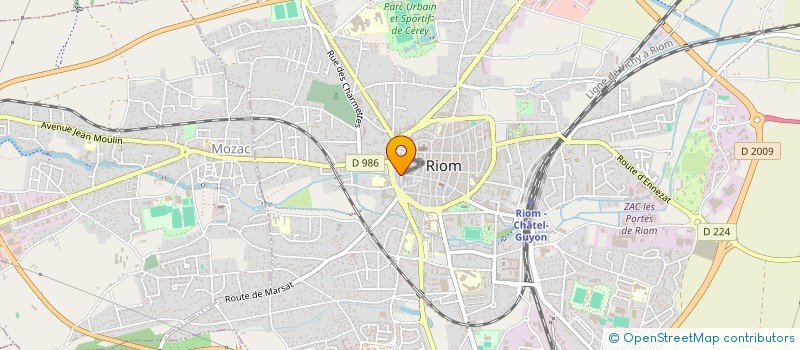 localisation de l'entreprise NET-OBSEQUES.COM à RIOM