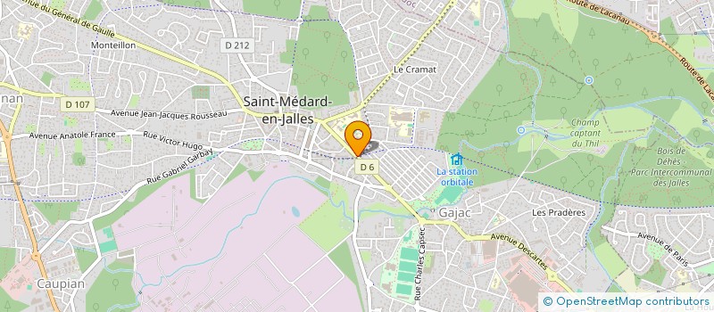 localisation de l'entreprise NET ORANGE STORY à SAINT-MEDARD-EN-JALLES