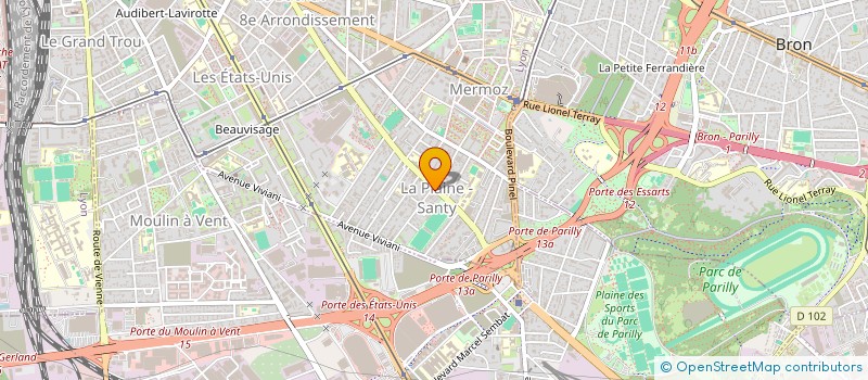 localisation de l'entreprise NET OUA à LYON