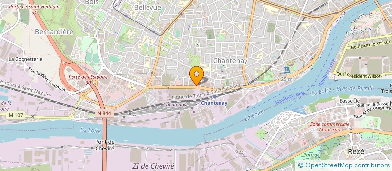 localisation de l'entreprise NET'OUEST à NANTES