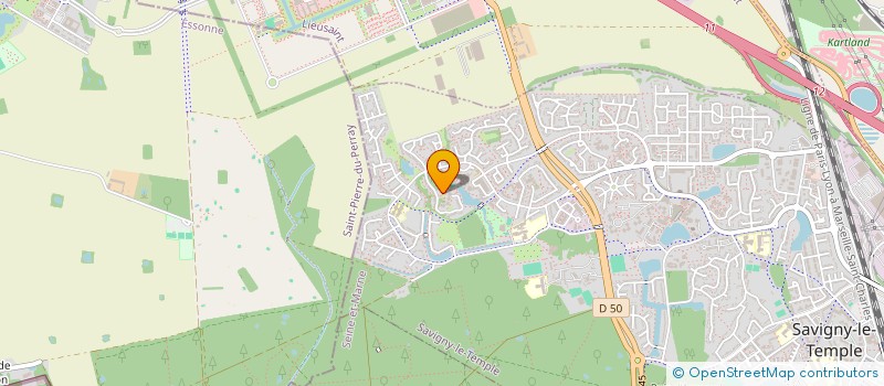 localisation de l'entreprise NET PARFAIT  SAVIGNY-LE-TEMPLE
