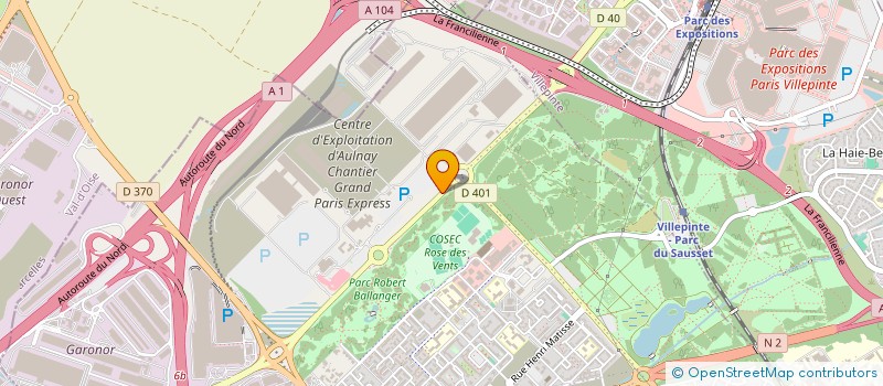 localisation de l'entreprise NET PARINOR à AULNAY-SOUS-BOIS