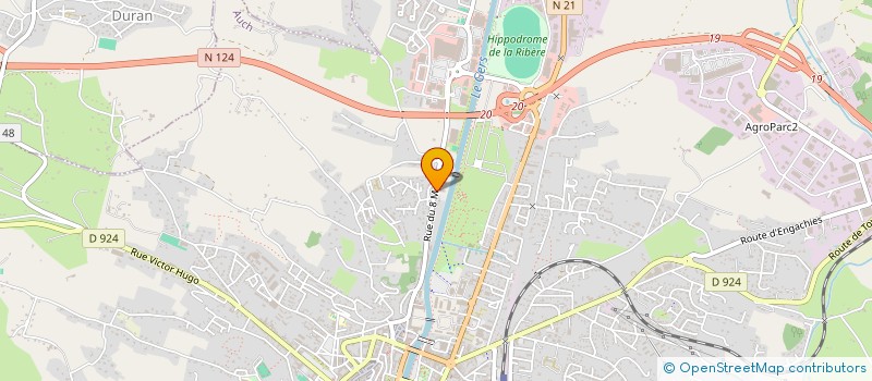 localisation de l'entreprise NET PLUS  AUCH