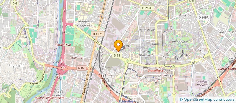 localisation de l'entreprise NET & PLUS à GRENOBLE