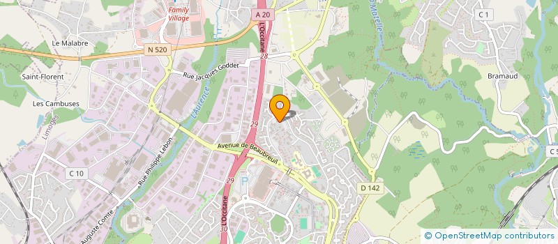 localisation de l'entreprise NET PLUS à LIMOGES