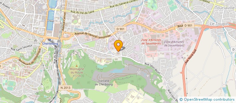 localisation de l'entreprise NET PLUS BASSE NORMANDIE  CHERBOURG-EN-COTENTIN