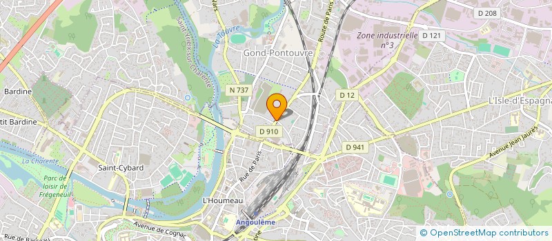 localisation de l'entreprise NET PLUS CHARENTE à GOND-PONTOUVRE