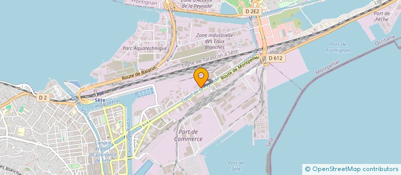 localisation de l'entreprise NET PLUS SERVICES 34 à SETE