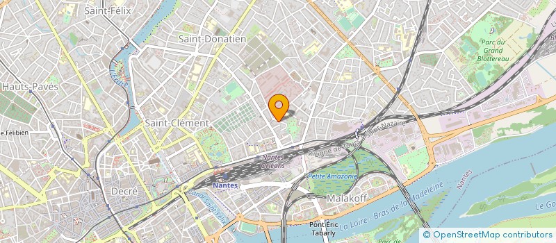 localisation de l'entreprise NET POINT DE VUE à NANTES