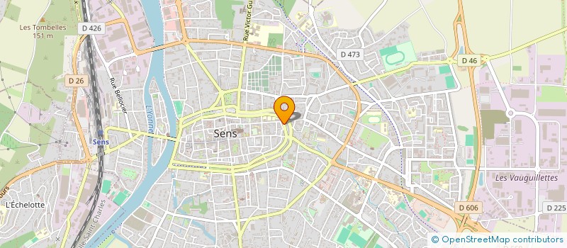 localisation de l'entreprise NET PRESSING 2 à SENS