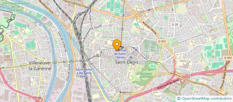 localisation de l'entreprise NET PRESSING à SAINT-DENIS