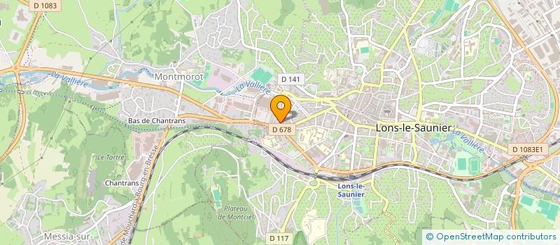 localisation de l'entreprise NET PRESSION  LONS-LE-SAUNIER