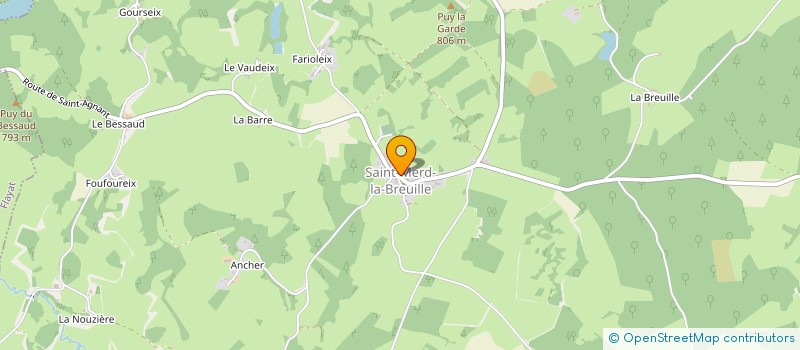 localisation de l'entreprise NET PRO HOTEL SERVICES à SAINT-MERD-LA-BREUILLE