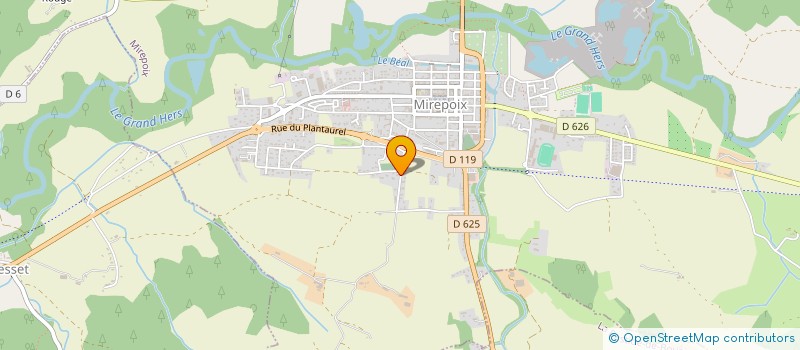 localisation de l'entreprise NET PRO PARIS à MIREPOIX