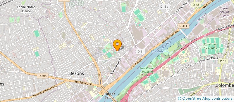 localisation de l'entreprise NET PRO SERVICE à BEZONS