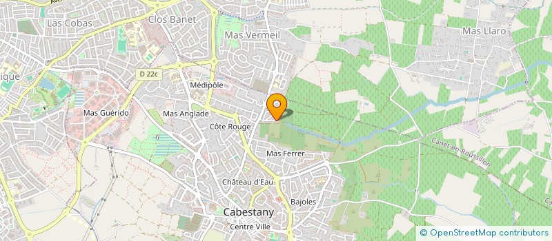 localisation de l'entreprise NET QUEST 66  CABESTANY