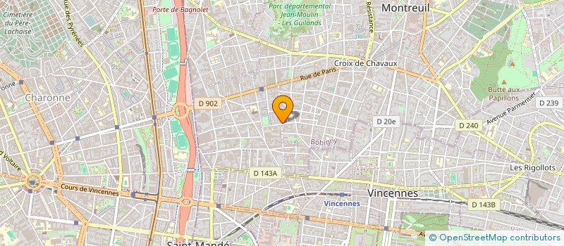 localisation de l'entreprise NET-SE-GA-SERVICE à MONTREUIL