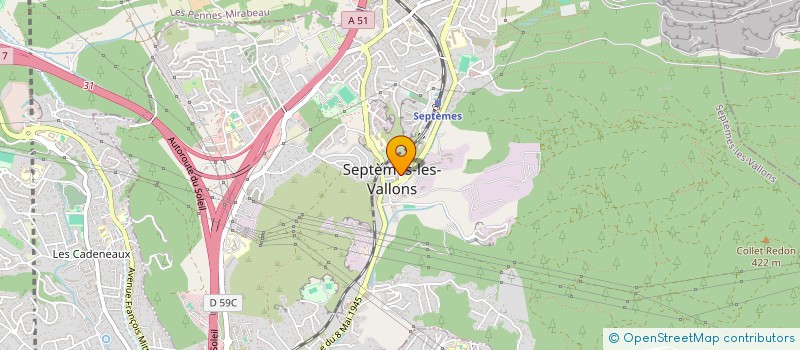 localisation de l'entreprise NET SERVICE à SEPTEMES-LES-VALLONS