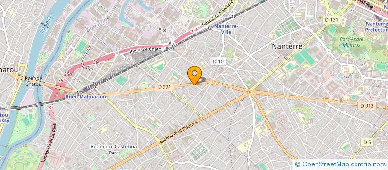 localisation de l'entreprise NET SERVICES  NANTERRE