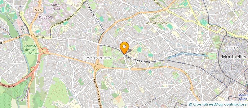localisation de l'entreprise NET SERVICES à MONTPELLIER