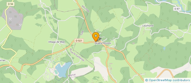 localisation de l'entreprise NET SERVICES  ALBUSSAC