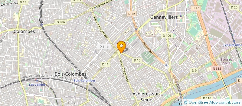 localisation de l'entreprise NET SERVICES ASSOCIES N.S.A à ASNIERES-SUR-SEINE