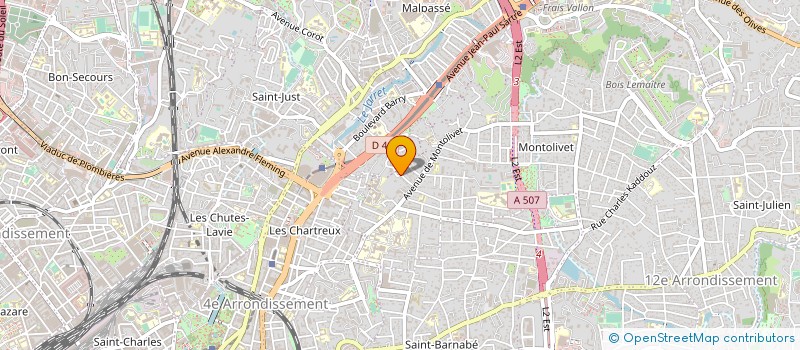 localisation de l'entreprise NET SERVICES EMPLOIS FAMILIAUX à MARSEILLE