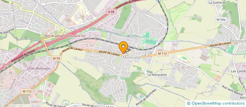 localisation de l'entreprise NET SIPROPRE  MONTRABE