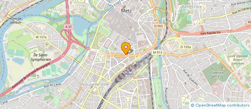 localisation de l'entreprise NET SOFT SYSTEM à METZ