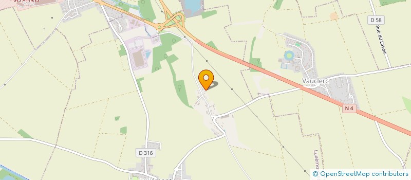 localisation de l'entreprise NET'SOLUTION  FAGNIERES